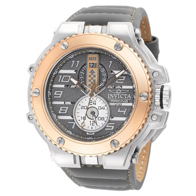 Invicta Racing Downforce Men's Watch - 55.83mm. Khaki. Grey