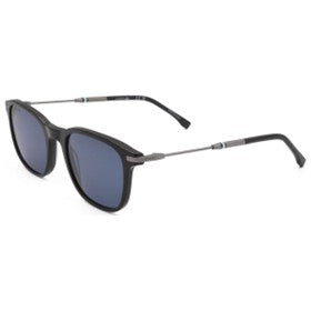 Lacoste Men's Black Rectangular Sunglasses
