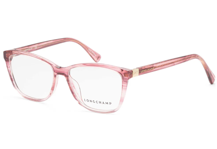 Longchamp Fashion Women's Pink Rectangular Opticals