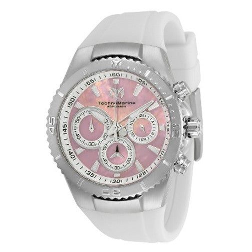 TechnoMarine Manta Sea Women's Watch w/ Mother of Pearl Dial - 40mm, White