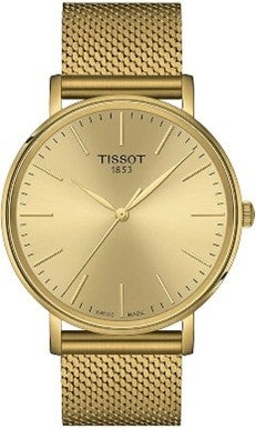 Tissot Everytime Quartz Champagne Dial Men's Watch