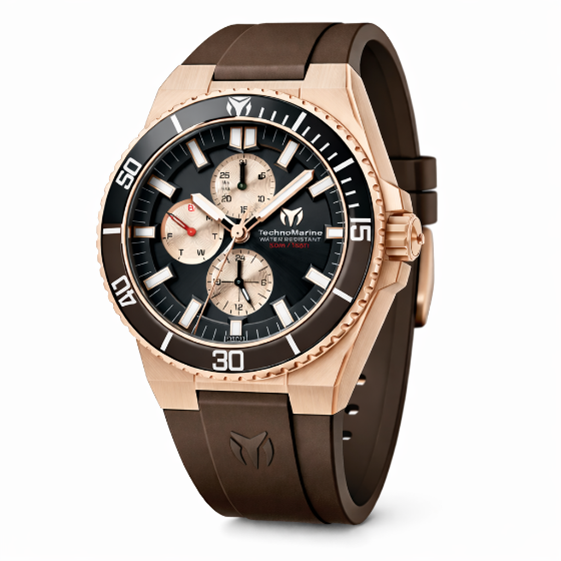 TechnoMarine La Pelagia Men's Watch - 43mm, Brown