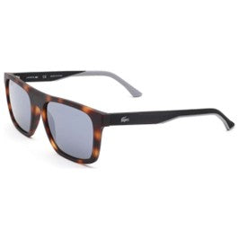 Lacoste Men's Brown Rectangular Sunglasses