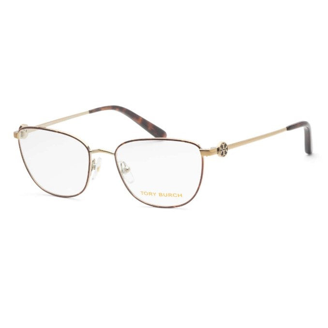 Tory Burch Unisex Gold Square Opticals