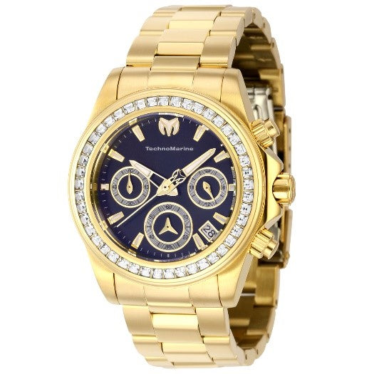 TechnoMarine Manta Ray Women's Watch w/ Mother of Pearl Dial - 38mm, Gold