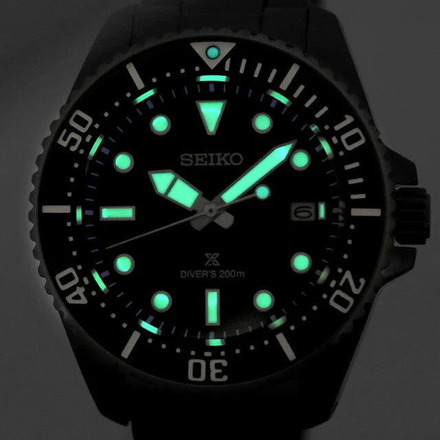 seiko37: Seiko Solar Quartz Prospex Diver Scuba SBDJ063 Mens Watch 41mm