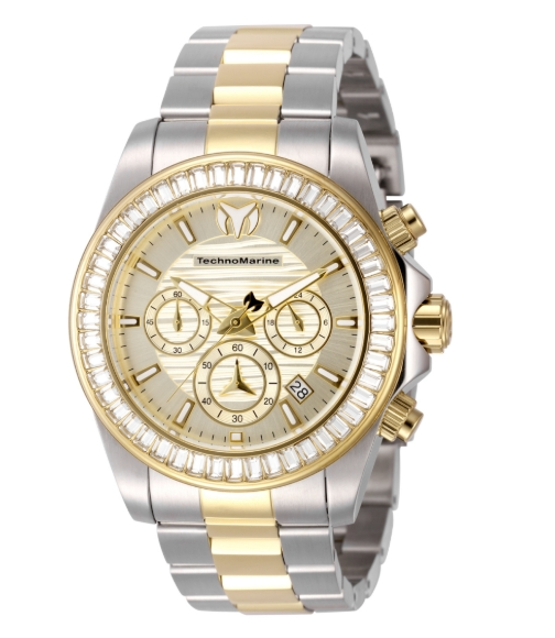 TechnoMarine Manta Ray Men's Watch - 42mm, Gold, Steel