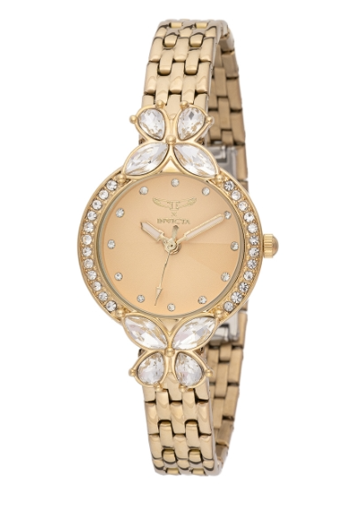 Invicta Wildflower I by Invicta Women's Watch - 30mm, Gold