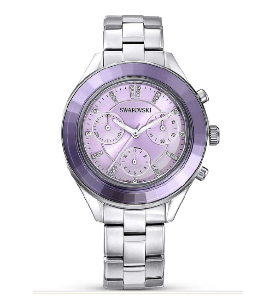 Swarovski Octea Lux Sport Quartz Purple Sunray Dial Women's Watch