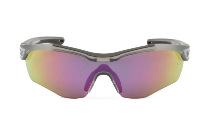 Under Armour Unisex Grey Rectangular Sunglasses