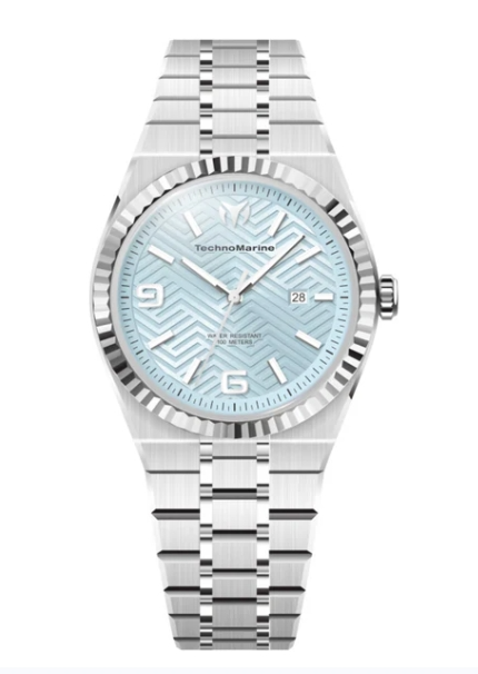 Technomarine Terra Nova Quartz Light Blue Dial Women Watch
