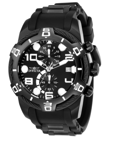 Invicta Bolt Tensile Men's Watch - 50mm. Black