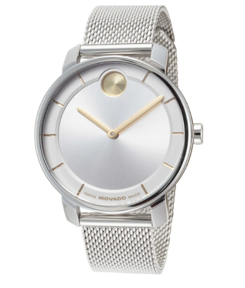 Movado Bold Quartz Silver Dial Women's Watch