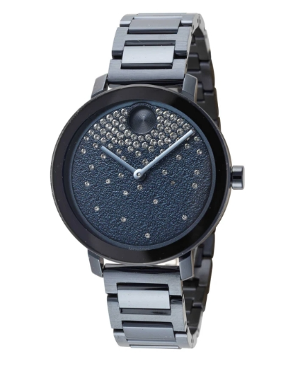 Movado Bold Quartz Blue Dial Women's Watch