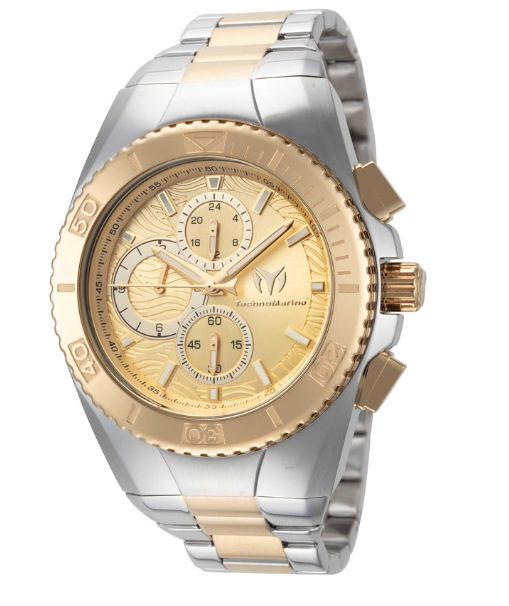 TechnoMarine Manta Ocean Men's Watch - 44.5mm, Gold, Steel