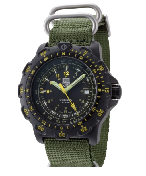 Luminox Recon Point Quartz Black Dial Men's Watch