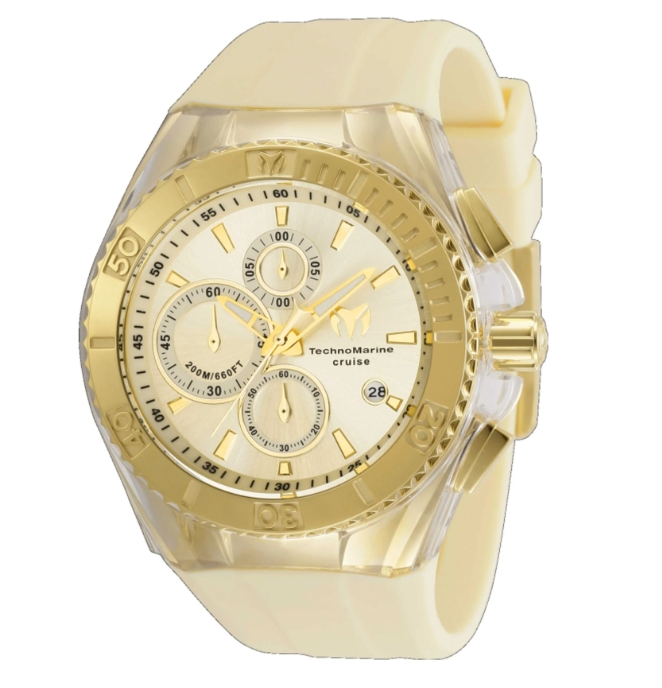 Technomarine Cruise Quartz Gold Dial Men's Watch