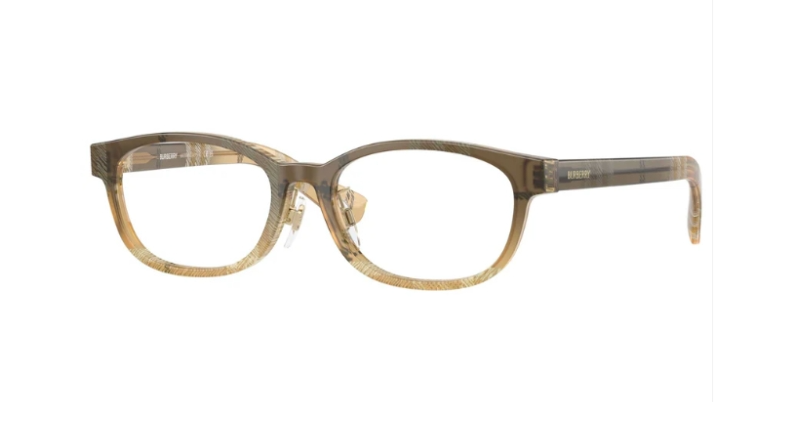Burberry Women's Beige Oval Eyeglasses