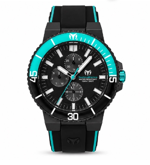 TechnoMarine Racing Legends Men's Watch - 43mm. Green. Black