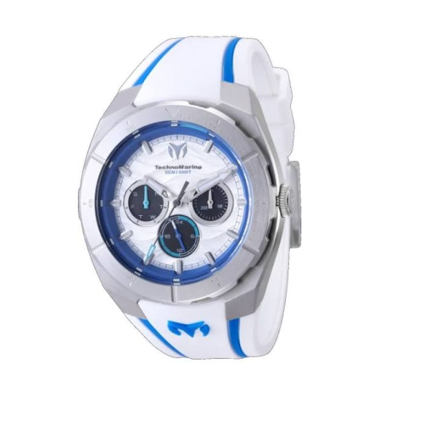 Technomarine Ocean Victory 41mm Quartz Silver Dial Men's Watch