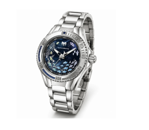 TechnoMarine Cruise Dream Unisex Watch w/ Mother of Pearl Dial - 40mm. Steel