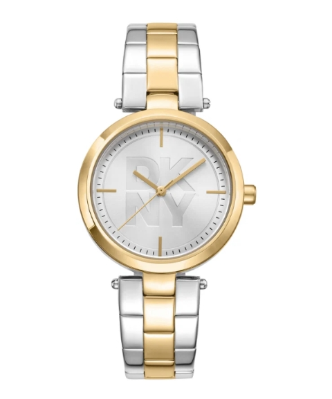 DKNY Logo 32mm Silver Dial Women's Quartz Watch