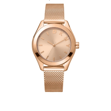 DKNY Everyday 34mm Rose Gold Dial Women's Quartz Watch