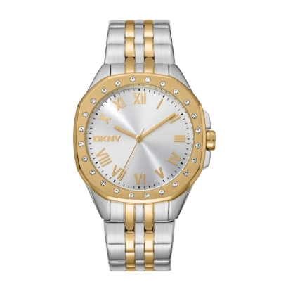 DKNY Evening 36mm Silver Dial Women's Quartz Watch