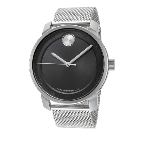 Movado Bold 41mm Black Dial Men's Quartz Watch