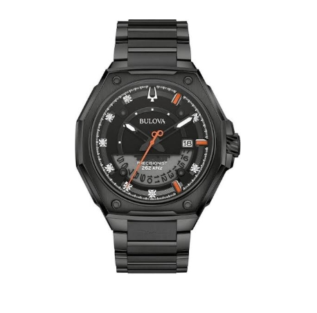 Bulova Series X 45mm Black Dial Men's Quartz Watch
