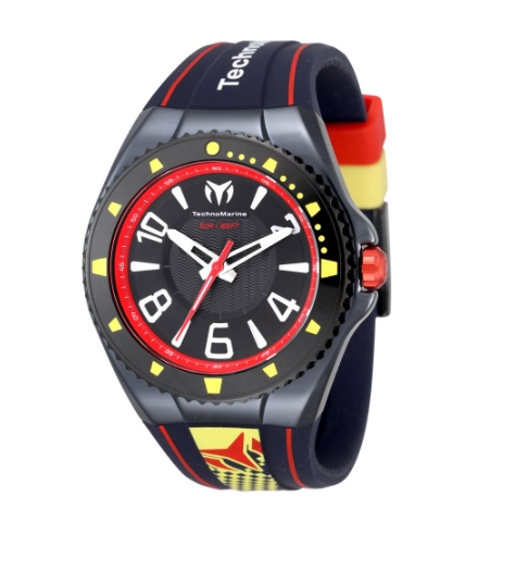 Technomarine Racing Legends 44mm Black Dial Men's Quartz Watch