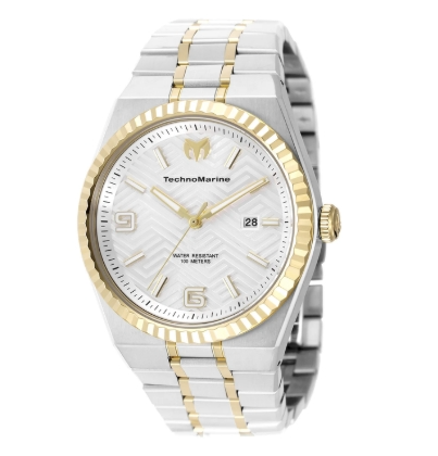 TechnoMarine TERRA NOVA Men's Watch - 42mm. Gold. Steel