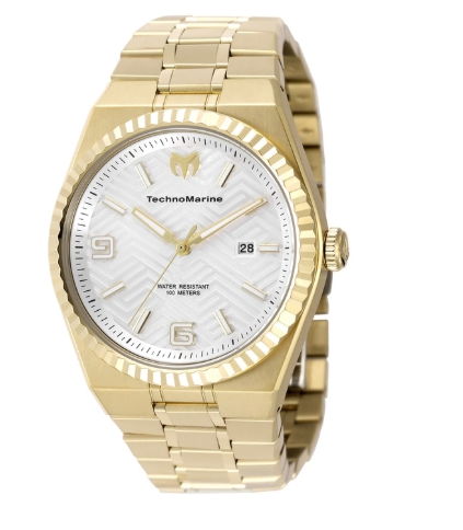 TechnoMarine TERRA NOVA Men's Watch - 42mm. Gold