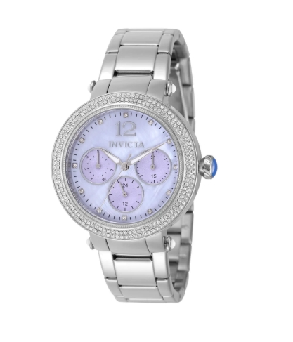 Invicta Bolt Glintara Women's Watch w/ Mother of Pearl Dial - 37mm. Steel