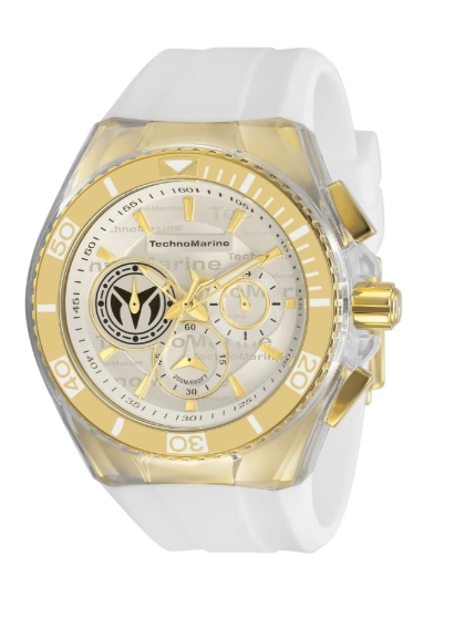 TechnoMarine Cruise California Men's Watch - 46.65mm, White