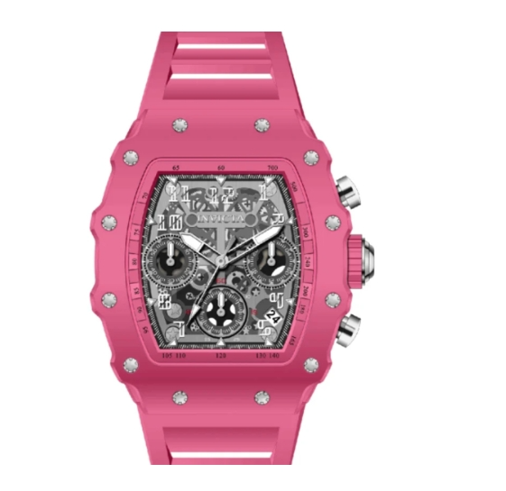 Invicta Racing 39.5mm Silver Dial Women's Quartz Watch