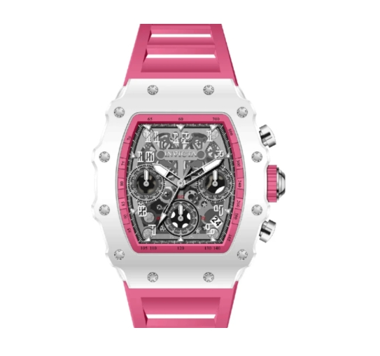 Invicta Racing 39.5mm Silver Dial Women's Quartz Watch