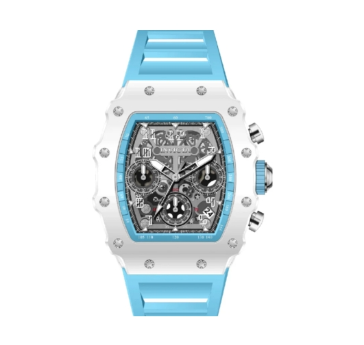 Invicta Racing 39.5mm Silver Dial Women's Quartz Watch