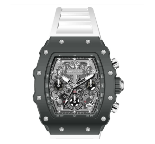 Invicta Racing 39.5mm Silver Dial Women's Quartz Watch