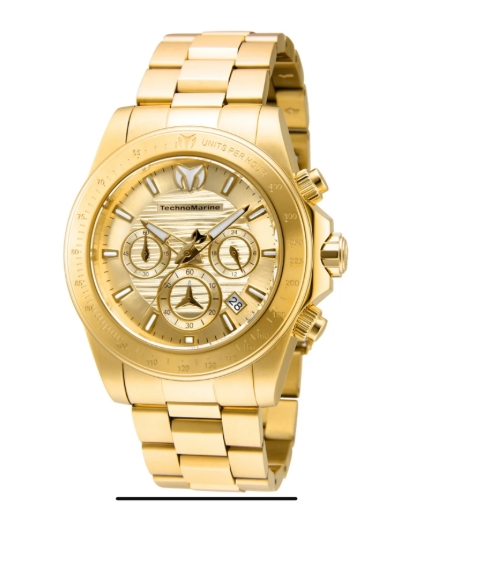 TechnoMarine Manta Ray Men's Watch - 42mm, Gold