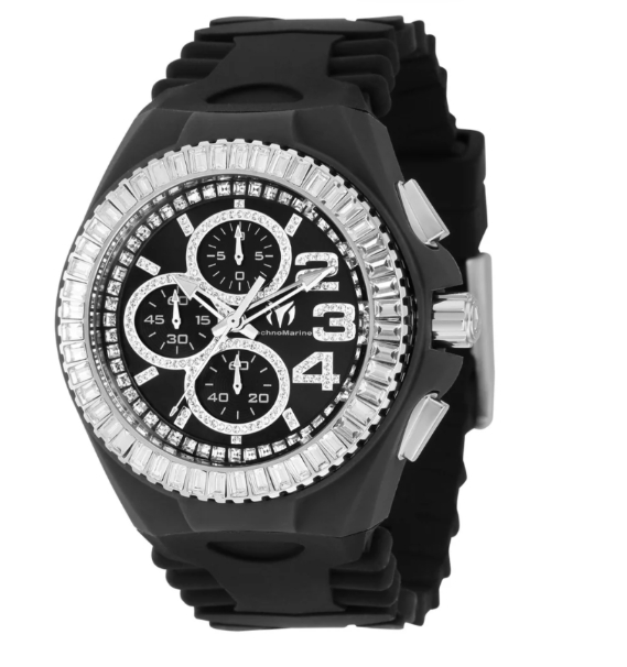 TechnoMarine Cruise JellyFish Men's Watch - 45mm, Black
