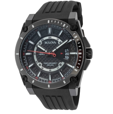 Bulova Icon 46mm Black Dial Men's Quartz Watch