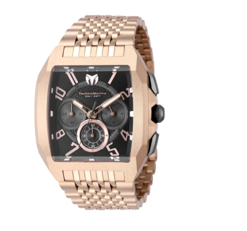TechnoMarine Aqua Quadrant Men's Watch - 41mm, Rose Gold