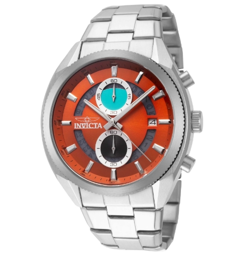Invicta Speedway 45mm Copper Dial Men's Quartz Watch