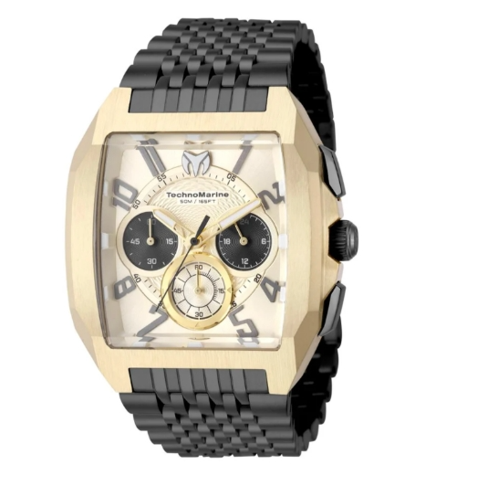 TechnoMarine Aqua Quadrant Men's Watch - 41mm, Black