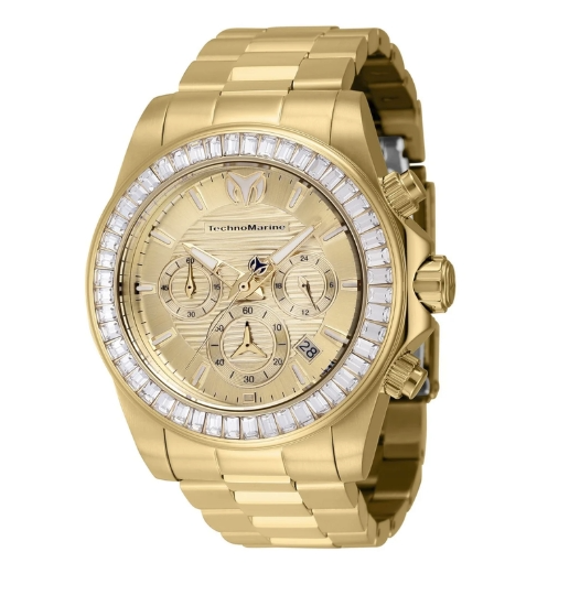 TechnoMarine Manta Ray Men's Watch - 42mm, Gold
