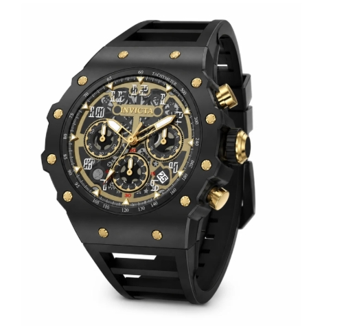 Invicta Racing Vaulthan Men's Watch - 44mm, Black