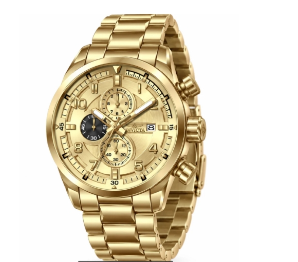 Invicta Chase Durer Men's Watch - 46mm, Gold