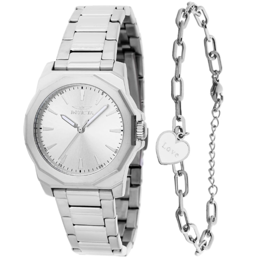 Invicta Speedway Coeurlyn Women's Watch - 34mm. Steel With Bracelet Set