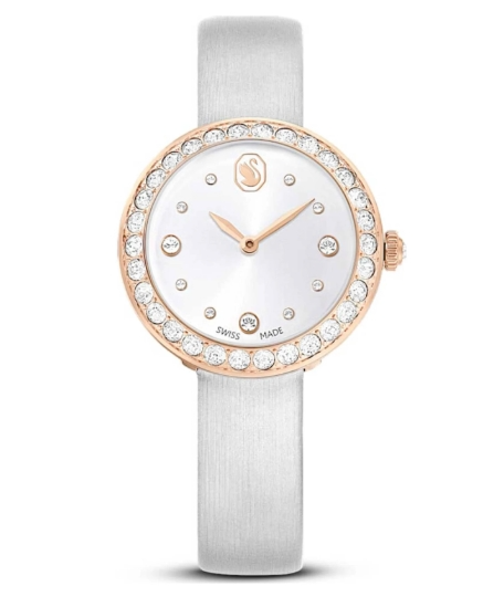 Swarovski Matrix 30mm Silver Dial Women's Quartz Watch
